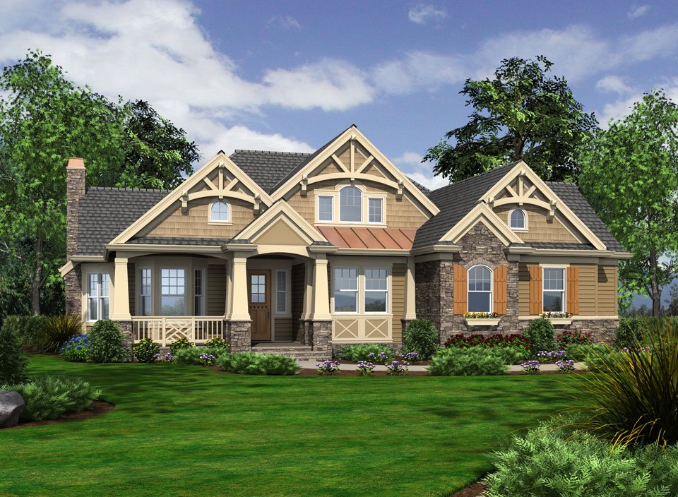 1 Story House Plans